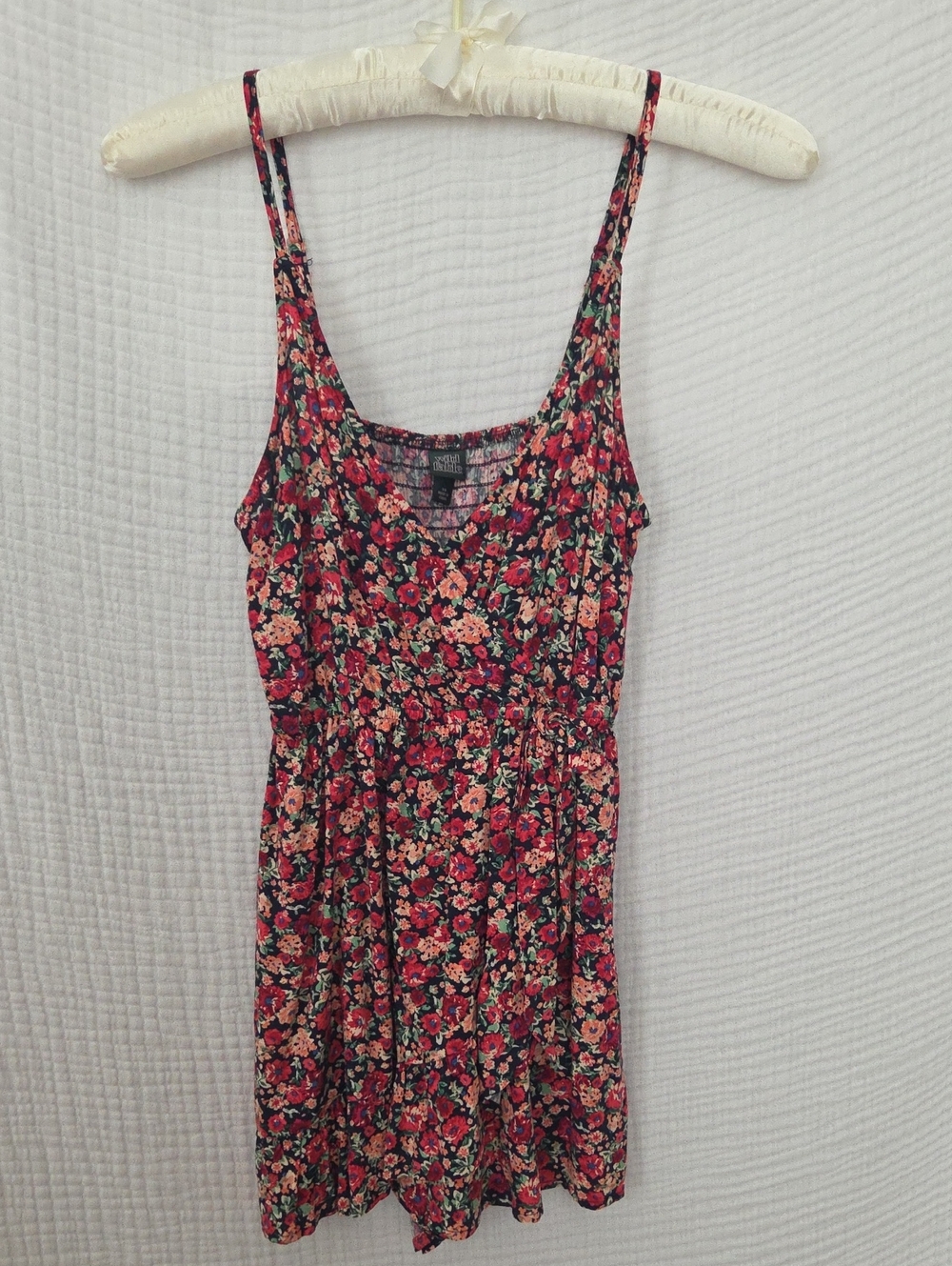 Floral Sleeveless Floral Romper